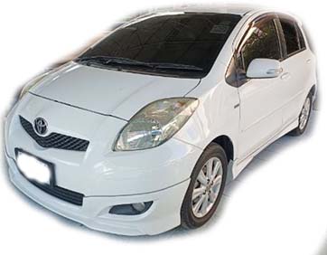 รับซื้อรถ Toyota Yaris 